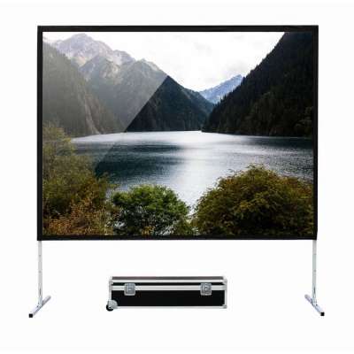 Shenzhen Factory Telon material Fast fold projection screen