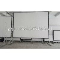 adopting air-pressure 150 inch quick fold projection screen